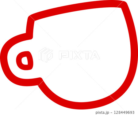 コーヒー　お茶　コーヒーカップ 128449693