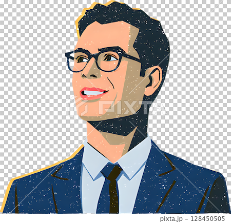 一位年輕商人在城市辦公區著眼未來,不斷前進的簡介 一位年輕商人在城市辦公區著眼未來,不斷前進的簡介 128450505