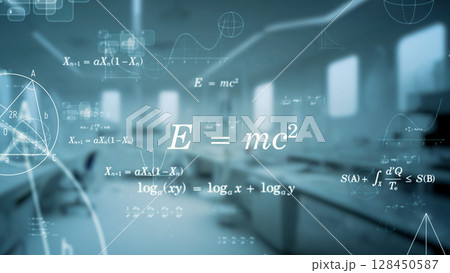 研究室と科学技術イメージ 128450587