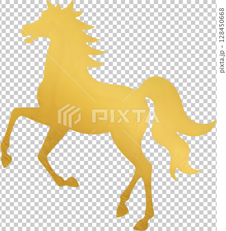 一匹活潑歡笑的馬 一匹活潑歡笑的馬 128450668