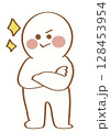 自信ありげに腕を組む人 128453954