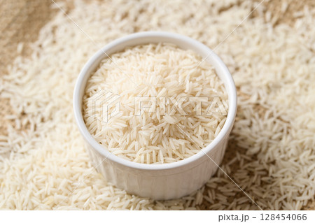 バスマティ米（インディカ米） 128454066