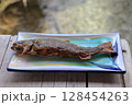 素朴な味わいの岩魚塩焼き 128454263