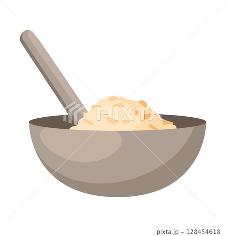 Aromatherapy natural traditional medicine icon. Healthcare concept. Flat graphic vector illustrations isolated on white background 128454618