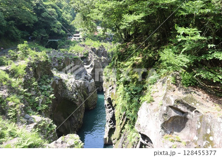 宮崎県高千穂峡 128455377