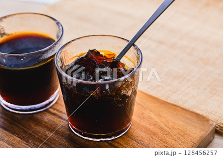 コーヒーゼリー コーヒーゼリー 128456257