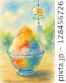 水彩かき氷〜風鈴の音とともに〜 128456726