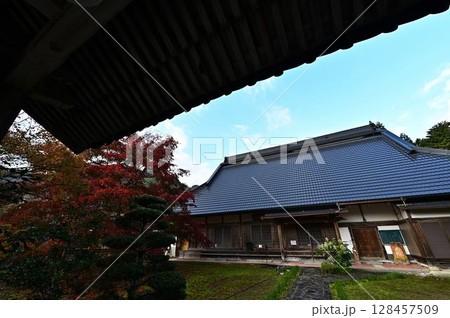 三寳寺の紅葉 三寳寺の紅葉 128457509