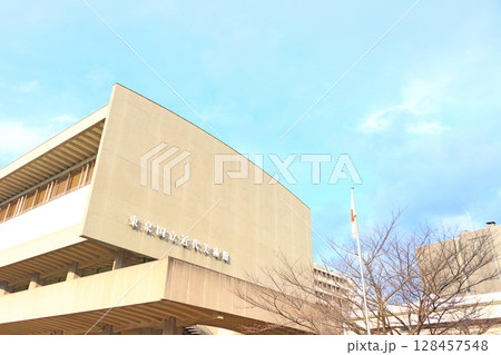東京都千代田区、東京国立近代美術館の風景 東京都千代田区、東京国立近代美術館の風景 128457548