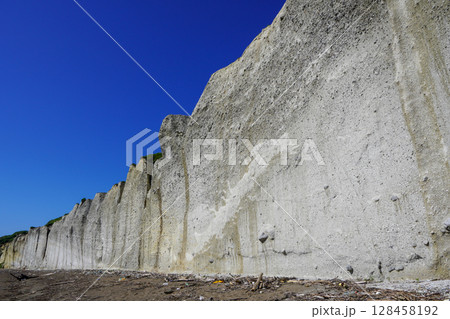 シラフラ（滝瀬海岸・乙部町） 128458192