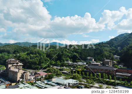 昼の昼神温泉街_02 昼の昼神温泉街_02 128458199