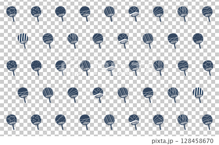うちわイラスト 128458670