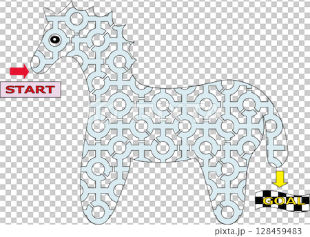 Horse maze 22 128459483