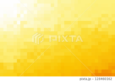 pixels pattern geometric mosaic orange background vector illustration template web banner wallpaper poster 128460162