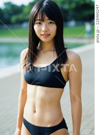 水着ポートレート 128460247