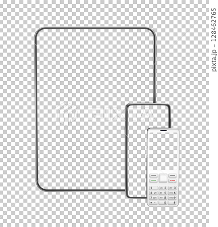 Tablet and different mobile phones 128462765