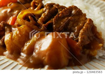 ビーフカレー ビーフカレー 128463563