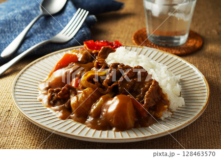 ビーフカレー ビーフカレー 128463570