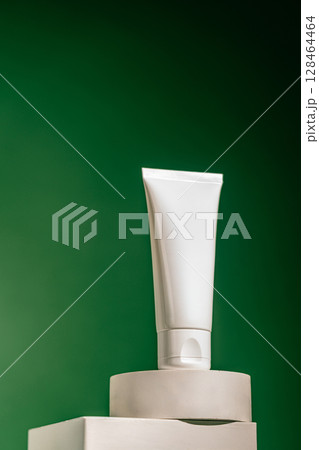 A white tube of soothing face cream 128464464