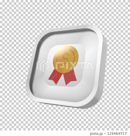 3d Money tag label icon app in transparent background 3d Money tag label icon app in transparent background 128464557