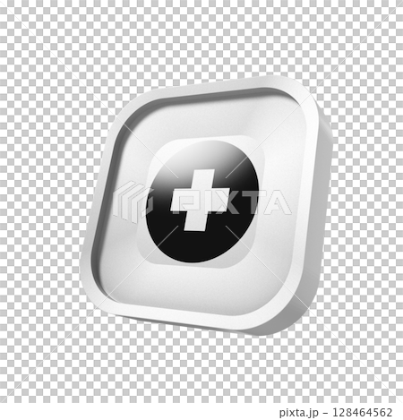 Plus Icon or health icon app in transparent background Plus Icon or health icon app in transparent background 128464562