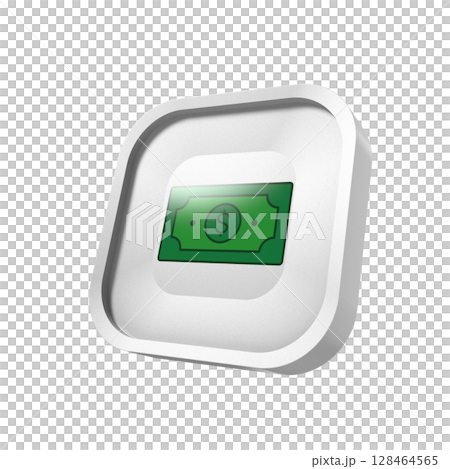 Money icon app in transparent background Money icon app in transparent background 128464565
