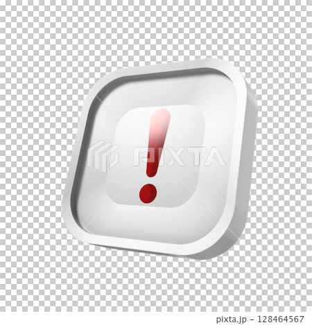 exclamative icon app in transparent background exclamative icon app in transparent background 128464567