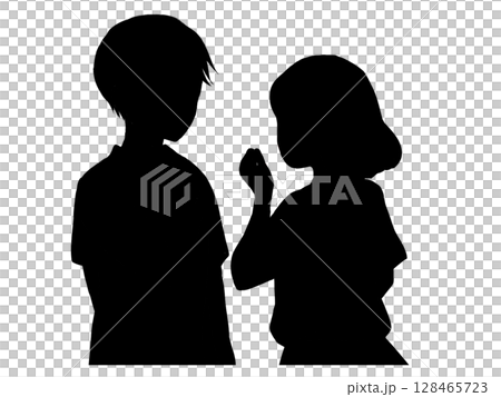 子ども2人組 子ども2人組 128465723
