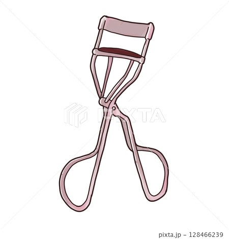 シンプルなアイラッシュカーラーのアイコンイラスト シンプルなアイラッシュカーラーのアイコンイラスト 128466239