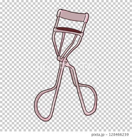 簡單的睫毛夾圖示插圖 128466239