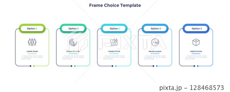 Modern infographic Business Vector Banner 128468573