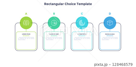 Modern infographic Business Vector Banner 128468579