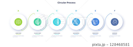 Modern infographic Business Vector Banner 128468581