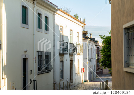 Exploring the Charming Streets of Cascais in Exploring the Charming Streets of Cascais in 128469184