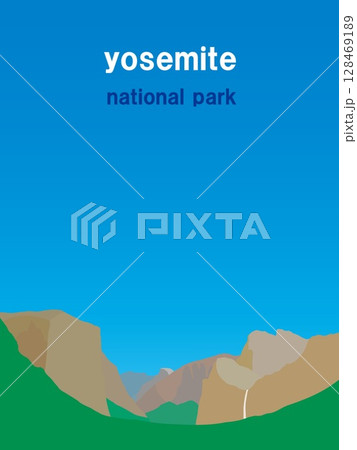 ヨセミテ国立公園 yosemite national park カリフォルニア アメリカ 夏風景 ヨセミテ国立公園 yosemite national park カリフォルニア アメリカ 夏風景 128469189