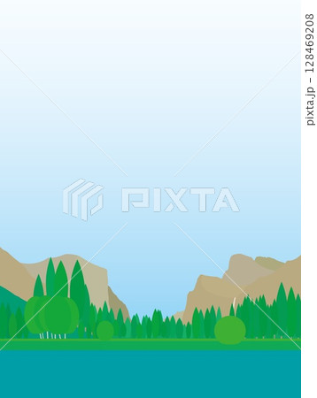 ヨセミテ国立公園　yosemite national park　カリフォルニア　アメリカ　夏風景 128469208