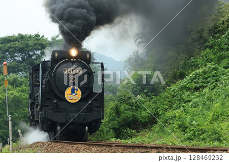 SLやまぐち号　D51　2375 128469232