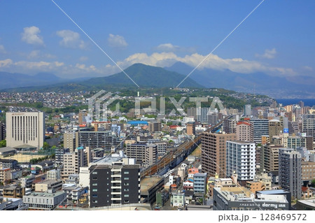 大分市街(高碕山・別府湾) 大分市街(高碕山・別府湾) 128469572