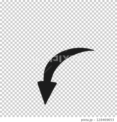 Sharp decline, downward arrow, black Sharp decline, downward arrow, black 128469653