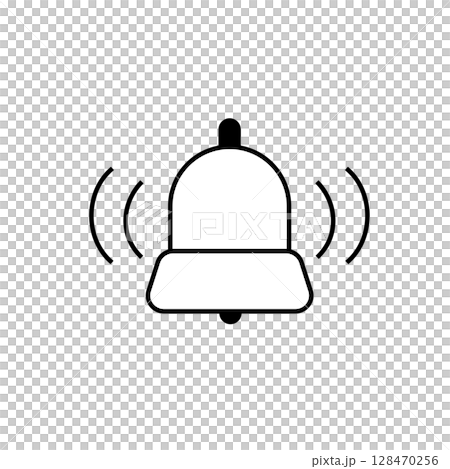簡單的鈴鐺插圖 128470256