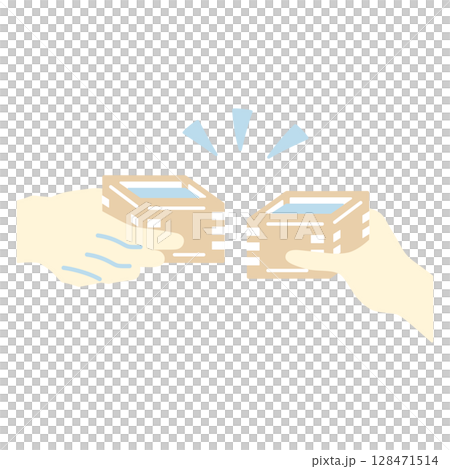 Masu toast illustration 128471514