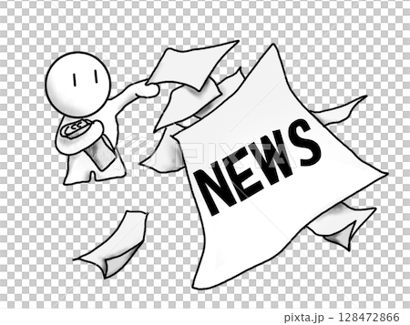 NEWSのイラスト素材 128472866
