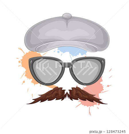 Illustration of Hipster  128473245