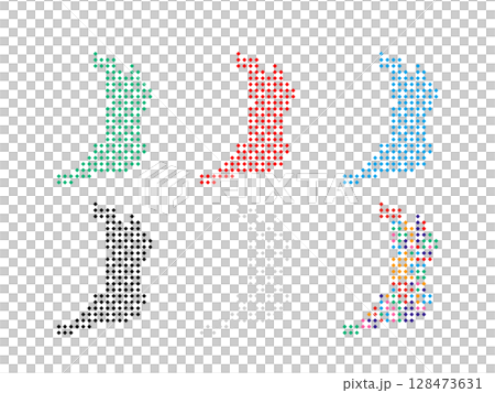 像素藝術地圖_大阪府_方點-05 128473631