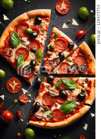 The Authentic Glow: Perfect Pizza, Perfect Setting 128473753