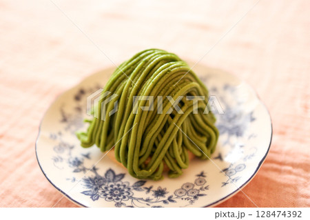 抹茶モンブラン 128474392