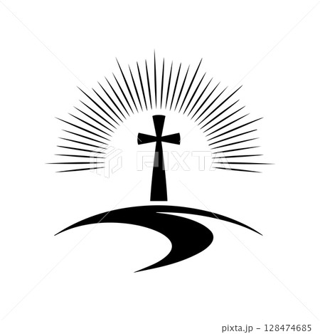 Dia dos Finados Silhouette vector 128474685