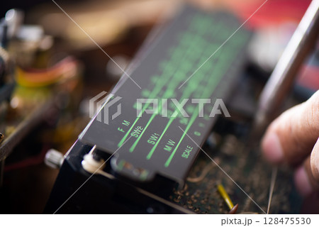 Fixing vintage radio cassette recorder 128475530