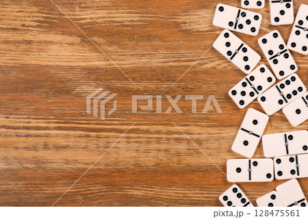 Classic Domino tiles Classic Domino tiles 128475561