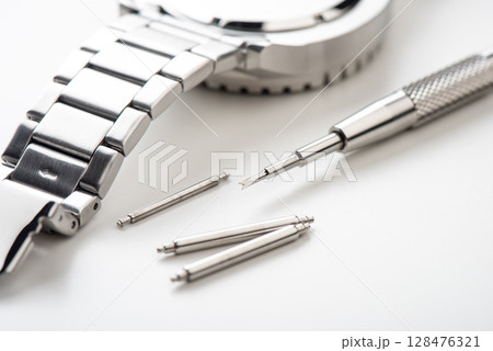 tools for wristwatch 128476321